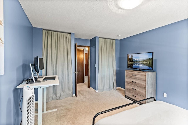 2200 Nevada Ave S Unit 320, Saint Louis Park, MN 55426 - bedroom with carpet floors and a textured ceiling