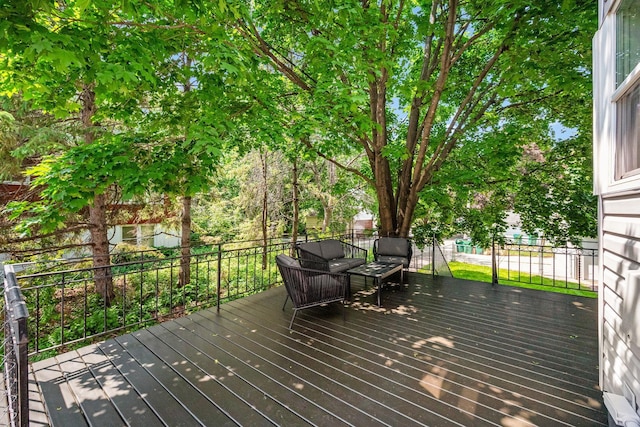 2934 Natchez Ave S, Saint Louis Park, MN 55416 - deck featuring outdoor lounge area