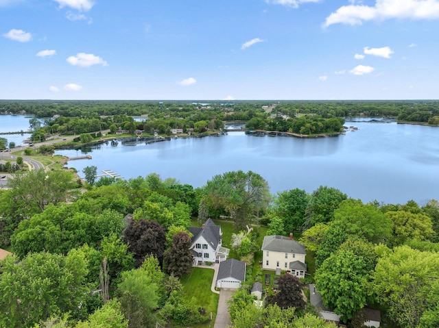 216 Summit Ave, Center City, MN 55012 - drone / aerial view of a nearby body of water
