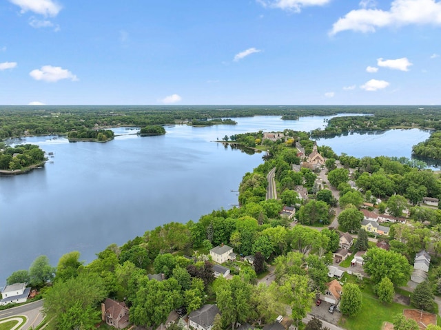 216 Summit Ave, Center City, MN 55012 - aerial view of a nearby body of water