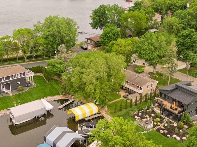 1709 Baywood Ln, Mound, MN 55364 - aerial perspective of suburban area featuring a nearby body of water