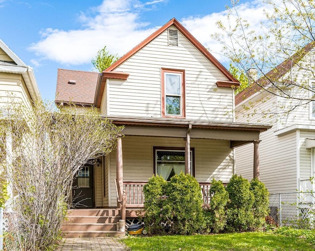2718 3rd St, Duluth, MN 55806 - view of front facade with covered porch