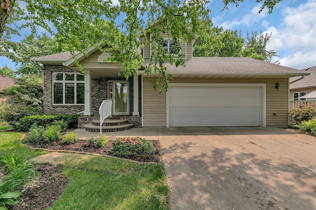 2904 Park Dr, Saint Cloud, MN 56303 - view of front of property featuring concrete driveway and brick siding