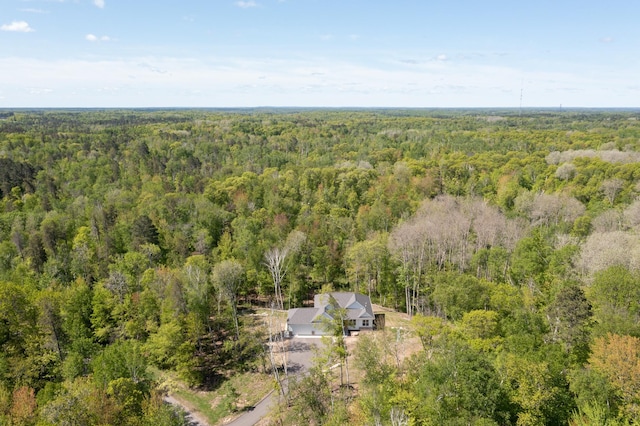 31709 Green Scene Dr, Breezy Point, MN 56472 - view of subject property with a heavily wooded area