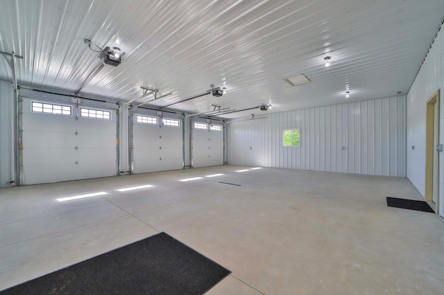 20482 Lord Rd, Center Twp, MN 56465 - garage featuring a garage door opener