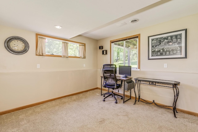 4230 Odegard Ave N, Baytown Twp, MN 55082 - carpeted home office with baseboards