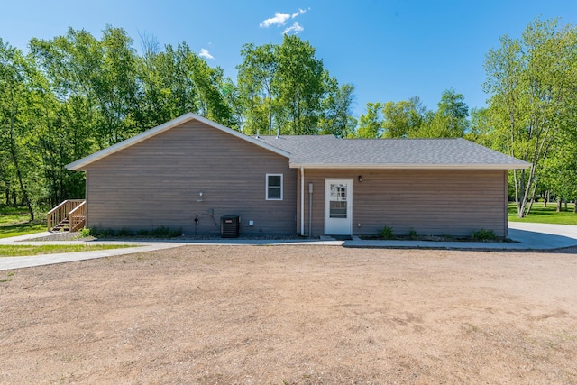 8296 Gladstone Lake Rd, Lake Edward Twp, MN 56401 - view of front facade featuring cooling unit