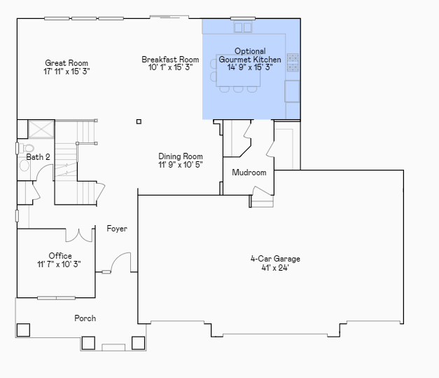 20117 63rd Ave, Corcoran, MN 55340 - view of floor plan / room layout