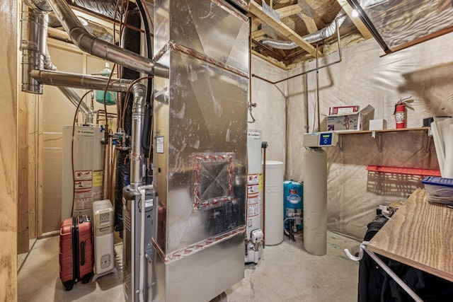 5160 202nd Ln NE, Linwood Twp, MN 55092 - utilities featuring gas water heater