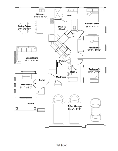 1955 Fulton Rd, Carver, MN 55315 - floor plan / room layout