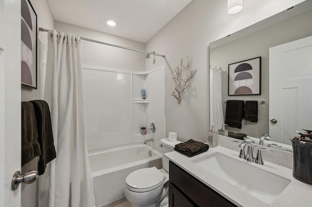 1955 Fulton Rd, Carver, MN 55315 - bathroom with shower / tub combo, vanity, and toilet