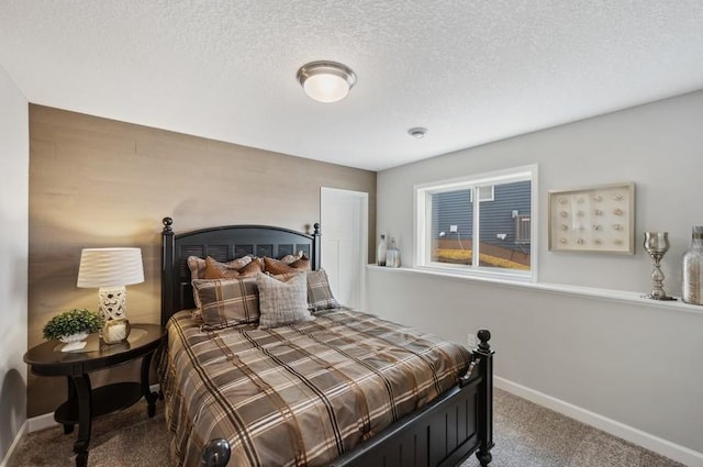 1955 Fulton Rd, Carver, MN 55315 - carpeted bedroom with baseboards and a textured ceiling