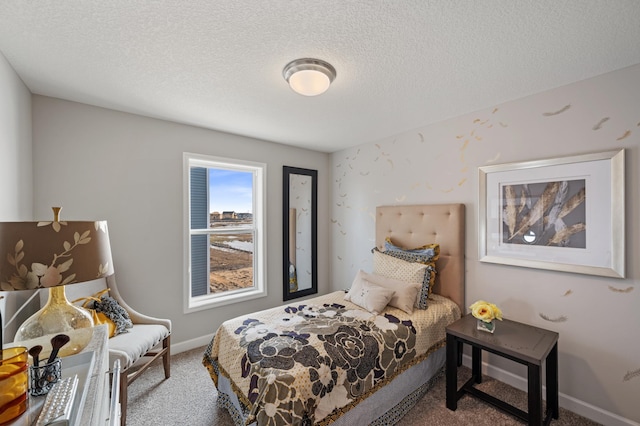 1955 Fulton Rd, Carver, MN 55315 - bedroom featuring carpet flooring, a textured ceiling, and baseboards