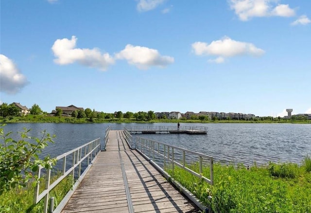15653 Cobblestone Lake Pkwy, Apple Valley, MN 55124 - dock area with a water view