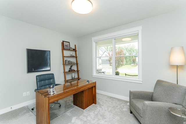 2720 Bentley Dr SW, Rochester, MN 55902 - office area with baseboards and carpet floors