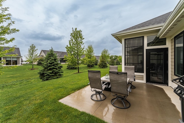 2720 Bentley Dr SW, Rochester, MN 55902 - view of patio / terrace featuring outdoor dining space