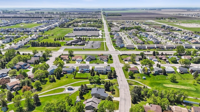 2802 29th Ave S, Moorhead, MN 56560 - aerial view of property and surrounding area with nearby suburban area