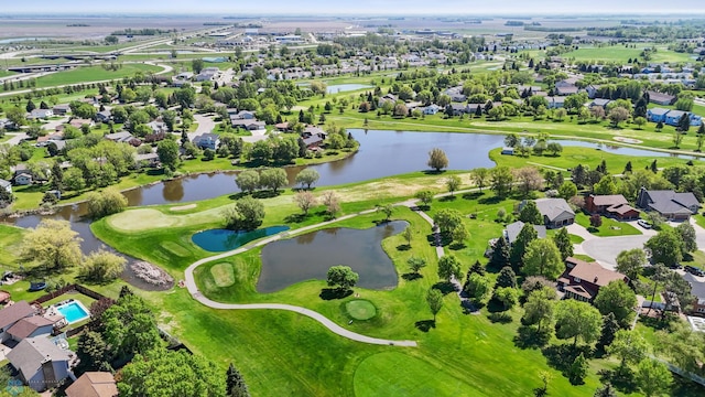 2802 29th Ave S, Moorhead, MN 56560 - view of property location featuring a large body of water, nearby suburban area, and a local golf course