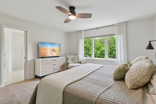 9375 Cold Stream Ln, Eden Prairie, MN 55347 - bedroom featuring carpet flooring and ceiling fan