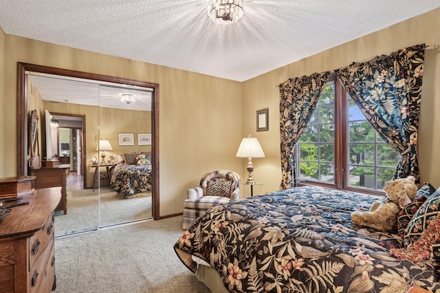 1511 Colleen Ave, Arden Hills, MN 55112 - carpeted bedroom with a textured ceiling