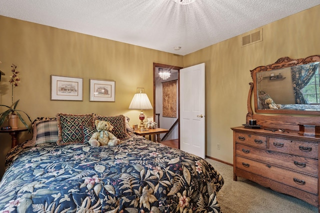 1511 Colleen Ave, Arden Hills, MN 55112 - bedroom featuring carpet flooring, a textured ceiling, and baseboards
