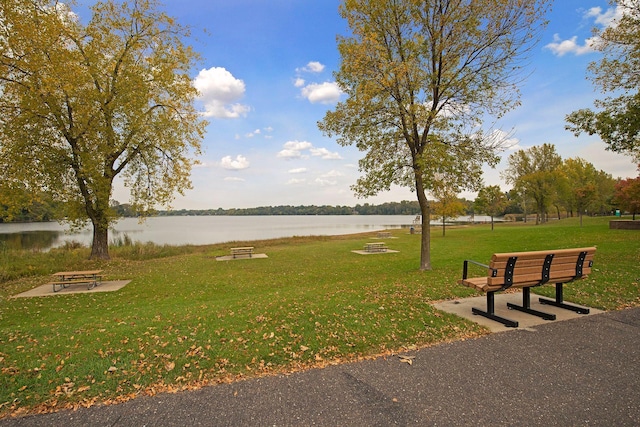 1511 Colleen Ave, Arden Hills, MN 55112 - view of home's community featuring a lawn and a water view