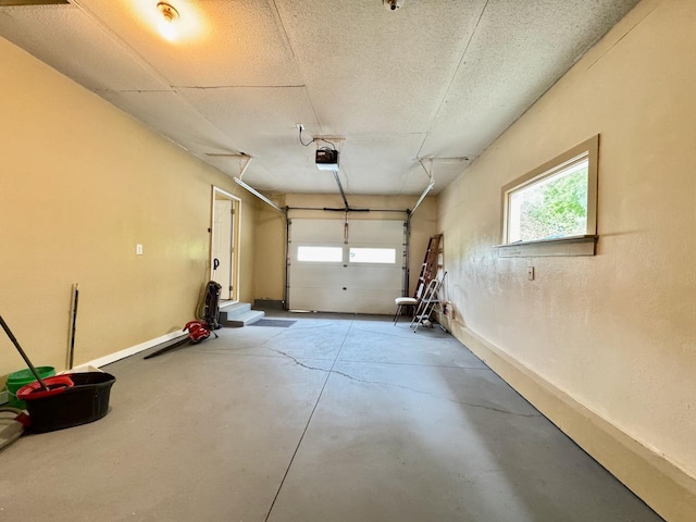 115 1st St SE, Pelican Rapids, MN 56572 - garage with a garage door opener and baseboards