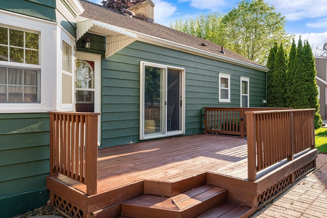1306 3rd Ave SW, Austin, MN 55912 - view of wooden deck