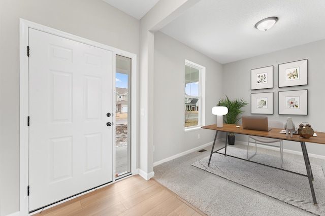 10664 29th St NE, Saint Michael, MN 55376 - entrance foyer with baseboards and light wood-style flooring