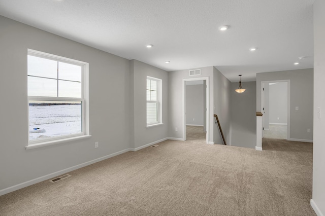 10664 29th St NE, Saint Michael, MN 55376 - unfurnished room with carpet, baseboards, and recessed lighting