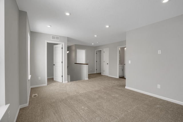 10664 29th St NE, Saint Michael, MN 55376 - empty room with carpet floors, recessed lighting, and baseboards