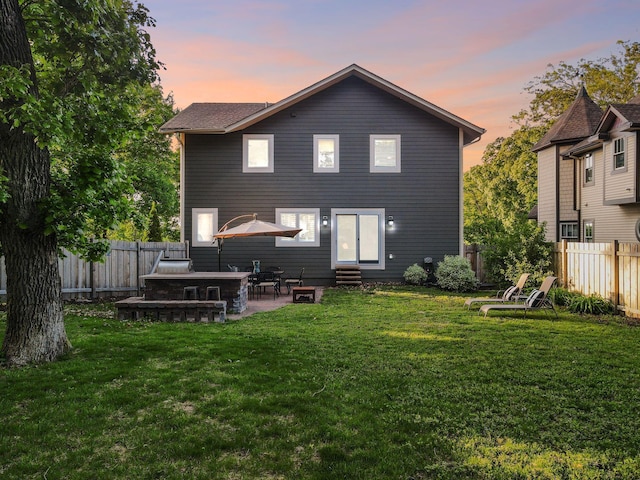 17209 Grays Bay Blvd, Minnetonka, MN 55391 - back of house with entry steps and a patio area