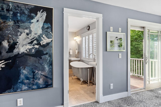 17209 Grays Bay Blvd, Minnetonka, MN 55391 - doorway to outside with baseboards