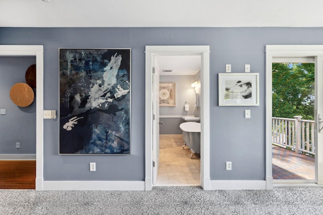 17209 Grays Bay Blvd, Minnetonka, MN 55391 - bedroom featuring baseboards and access to outside