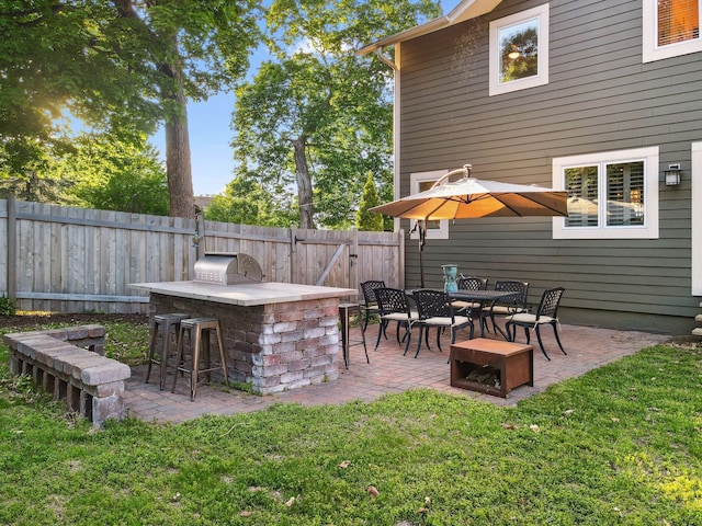 17209 Grays Bay Blvd, Minnetonka, MN 55391 - view of patio with area for grilling