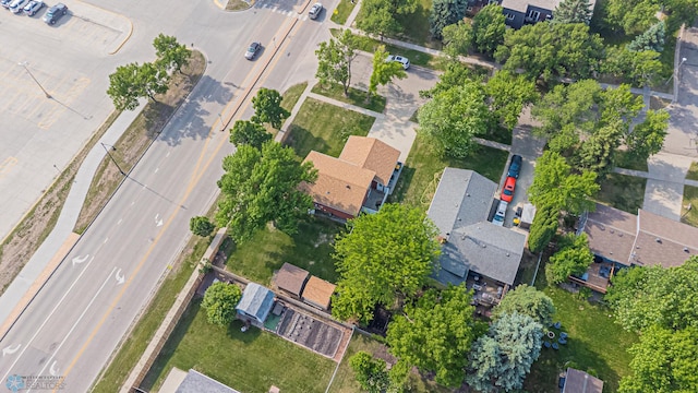 838 8th Ave E, West Fargo, ND 58078 - aerial overview of property's location with nearby suburban area