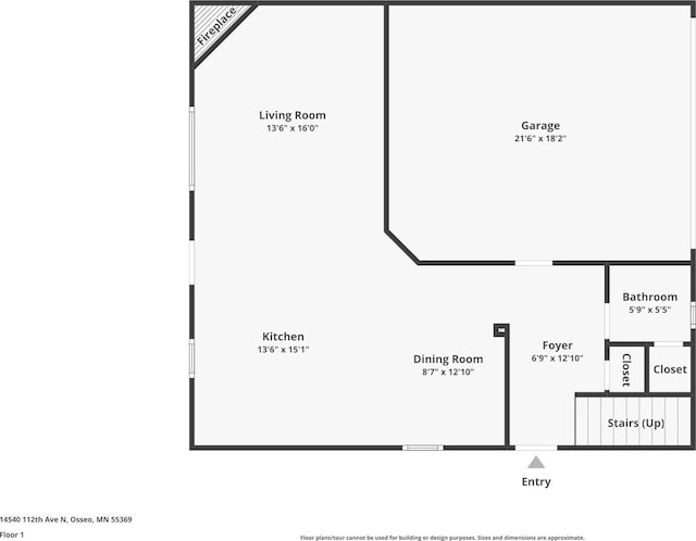 14540 112th Ave N, Dayton, MN 55369 - home floor plan