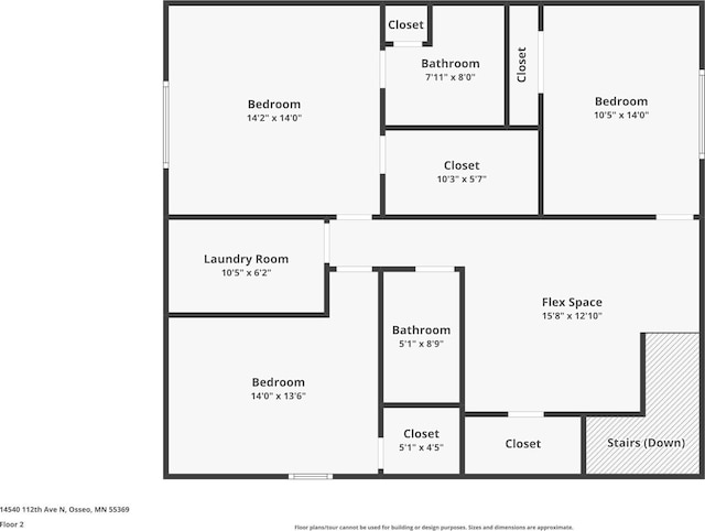 14540 112th Ave N, Dayton, MN 55369 - room layout