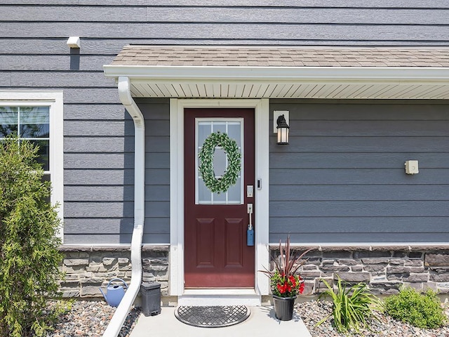 14540 112th Ave N, Dayton, MN 55369 - entrance to property featuring a shingled roof