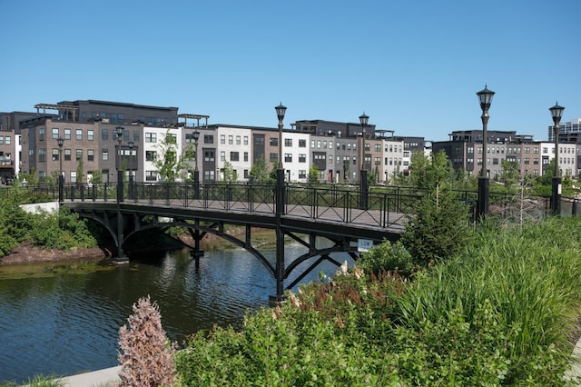 906 Woodlawn Ave Unit D, Saint Paul, MN 55116 - dock area featuring a water view