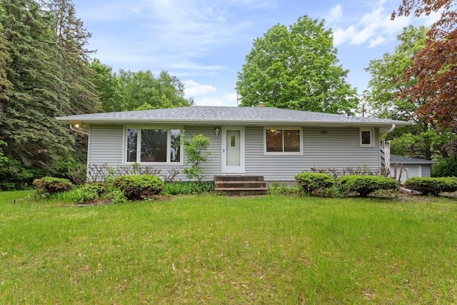 8309 39th St N, Lake Elmo, MN 55042 - view of front facade with a front yard