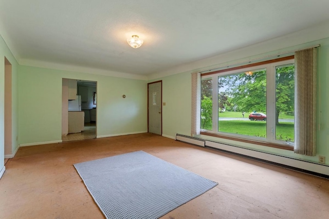 8309 39th St N, Lake Elmo, MN 55042 - unfurnished room with a baseboard radiator and baseboards