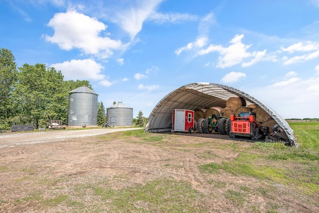 10080 550th St, Rock Creek, MN 55069 - view of outbuilding featuring a carport