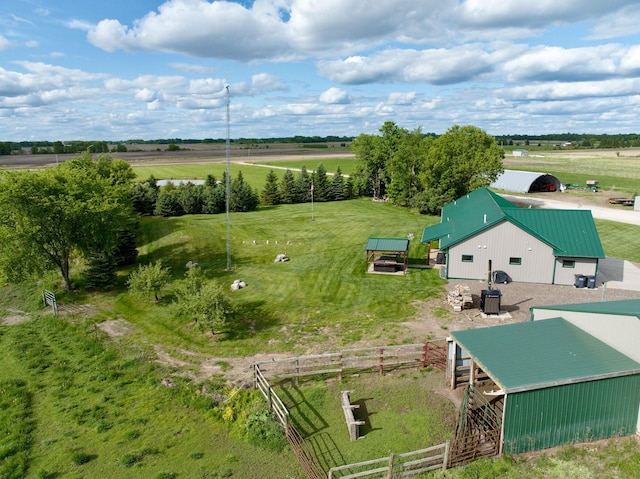 10080 550th St, Rock Creek, MN 55069 - aerial view of sparsely populated area