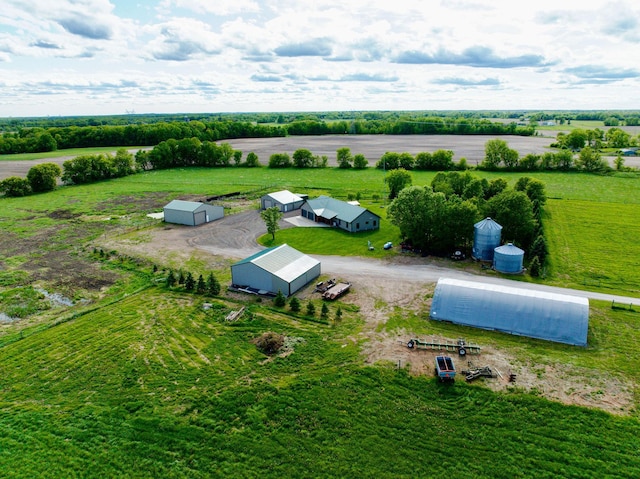 10080 550th St, Rock Creek, MN 55069 - aerial view of sparsely populated area