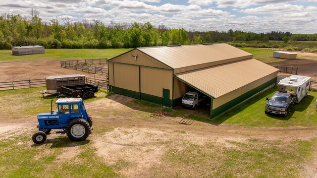 36037 678th St, Hill Lake Twp, MN 55748 - aerial view of sparsely populated area