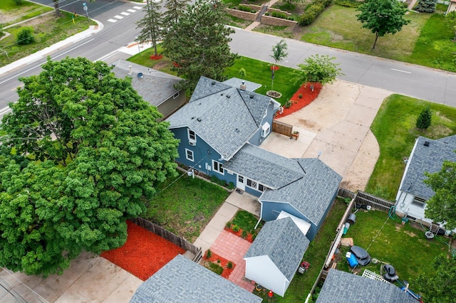 5252 5th St NE, Columbia Heights, MN 55421 - aerial view of property and surrounding area