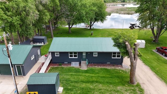 273 Alder Rd, South Haven, MN 55382 - drone / aerial view of a nearby body of water