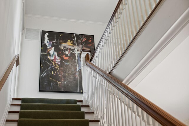 226 Grotto St S, Saint Paul, MN 55105 - stairs with ornamental molding