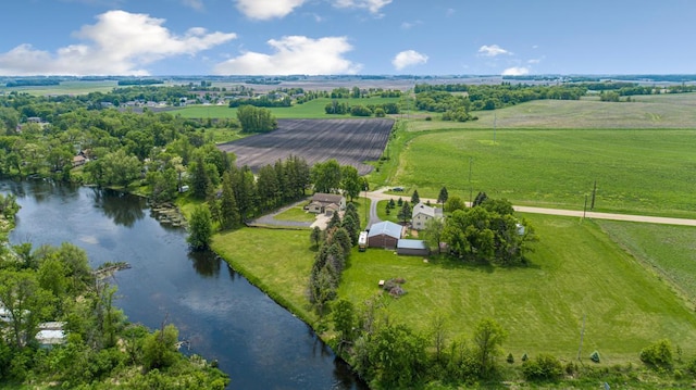 425 Franklin St, Morristown, MN 55052 - overview of rural landscape featuring a nearby body of water